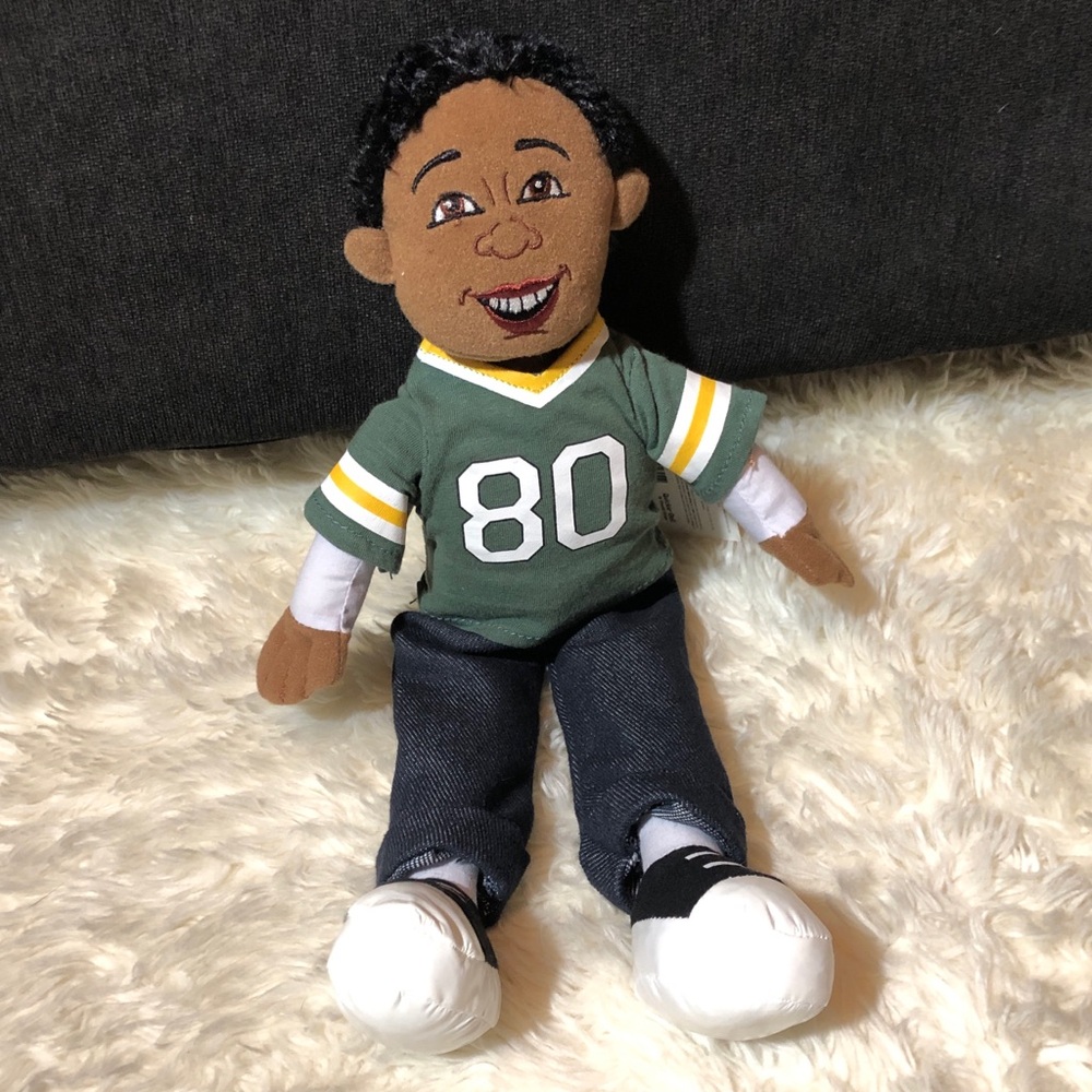 #80 Donald Driver 14” Plush Doll Quickie Toy
